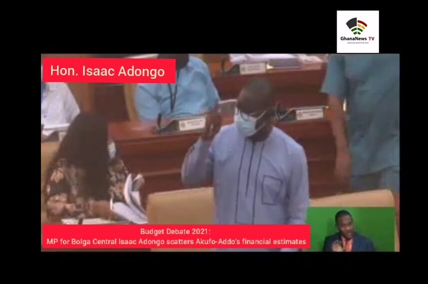 Budget Debate 2021: Hon Isaac Adongo takes his turn