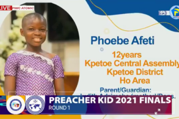 The Preacher Kid reality show (Finals) - Phoebe Afeti