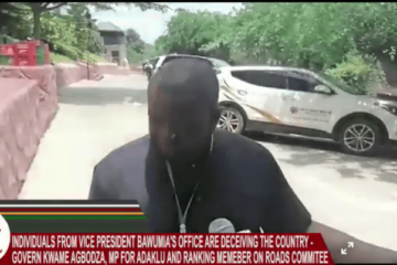 Kwame Agbodza: Some Individuals from Vice President Bawumia's office are deceiving the country