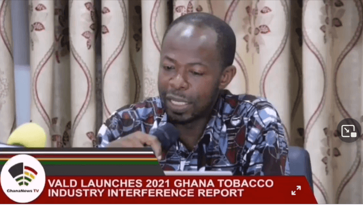 VALD launches 2021 Tobacco Industry Interference Index Report on Ghana