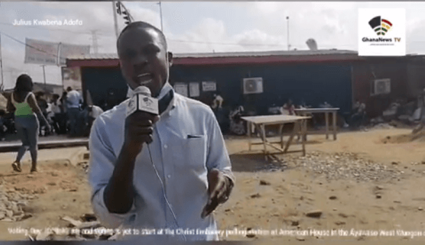 Voting Day: Voting yet to start at American House in the Ayawaso West Wuogon constituency