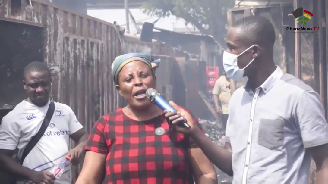 Odawna Market Fire: Traders suspect "the hand of government"