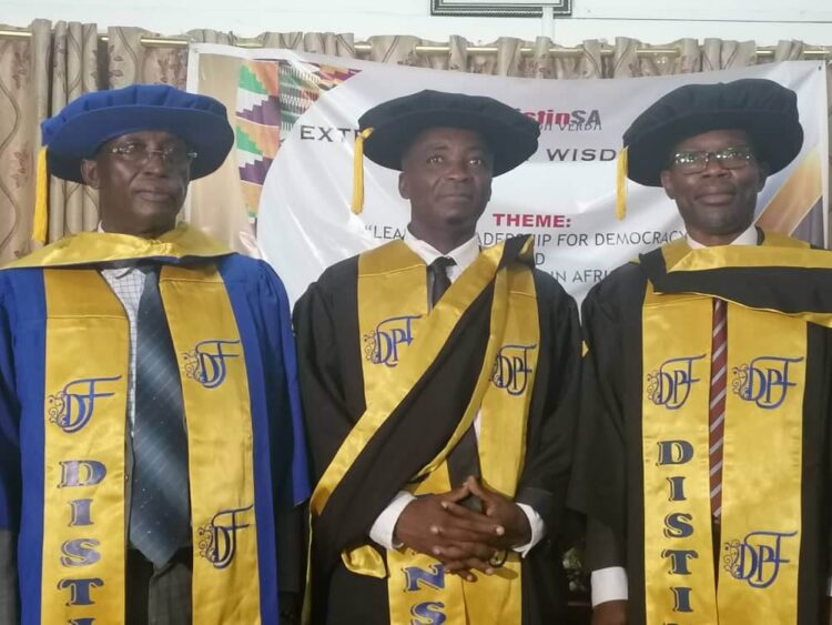 Dr. Nana Oppong, 2 Others Honoured by Distinguished Scholars of Africa