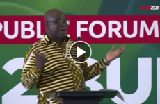Hon. Eric Opoku’s insightful presentation on the 2022 “Awudie” Budget at the NDC’s Public Forum at Alisa Hotel