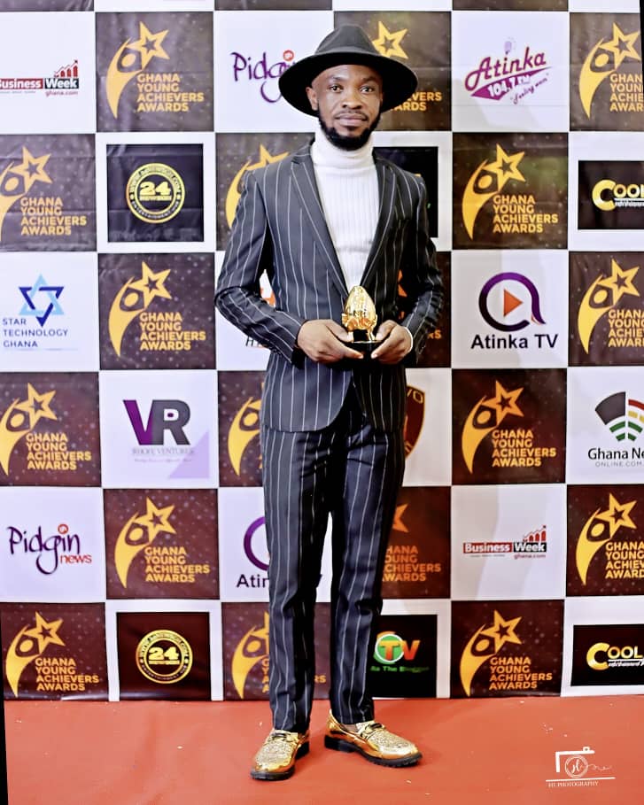 Ghana Young Achievers Awards: Owoahene Acheampong of Atinka Media Village picks 2 Prestigious Awards