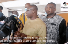 No serious Investor listening to Ken Ofori-Atta has Confidence in Ghana’s Economy - Hon Adongo