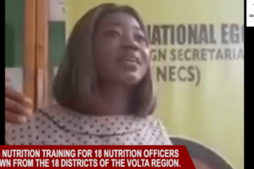 VR: Egg Nutrition Training for Nutrition Officers held