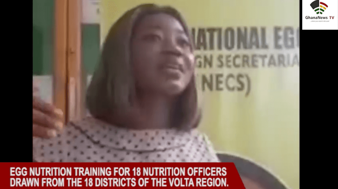 VR: Egg Nutrition Training for Nutrition Officers held