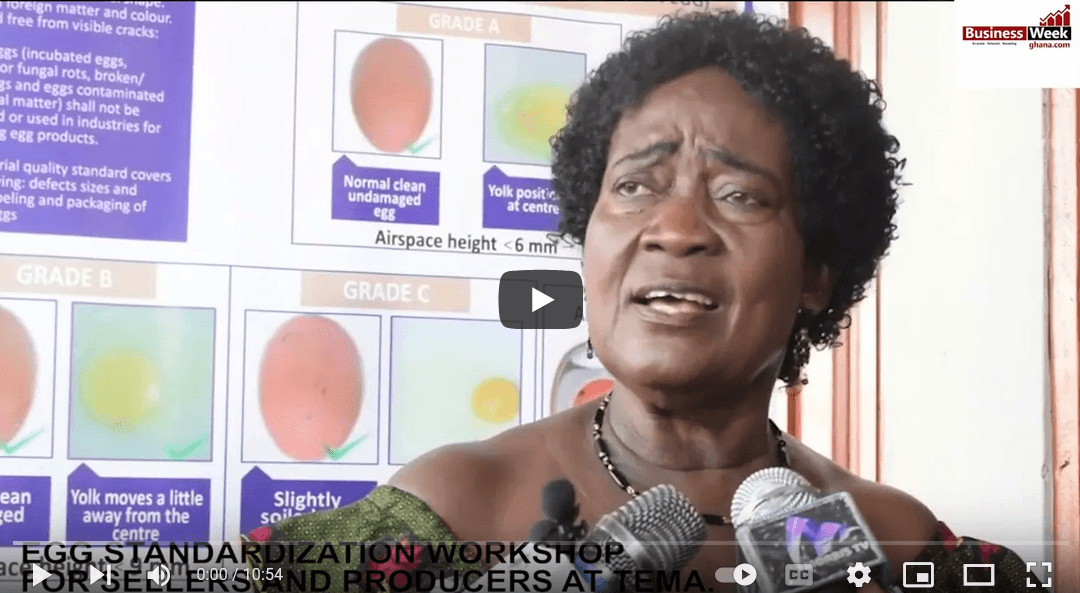 Egg Standadization Workshop for Sellers and Producers at Tema