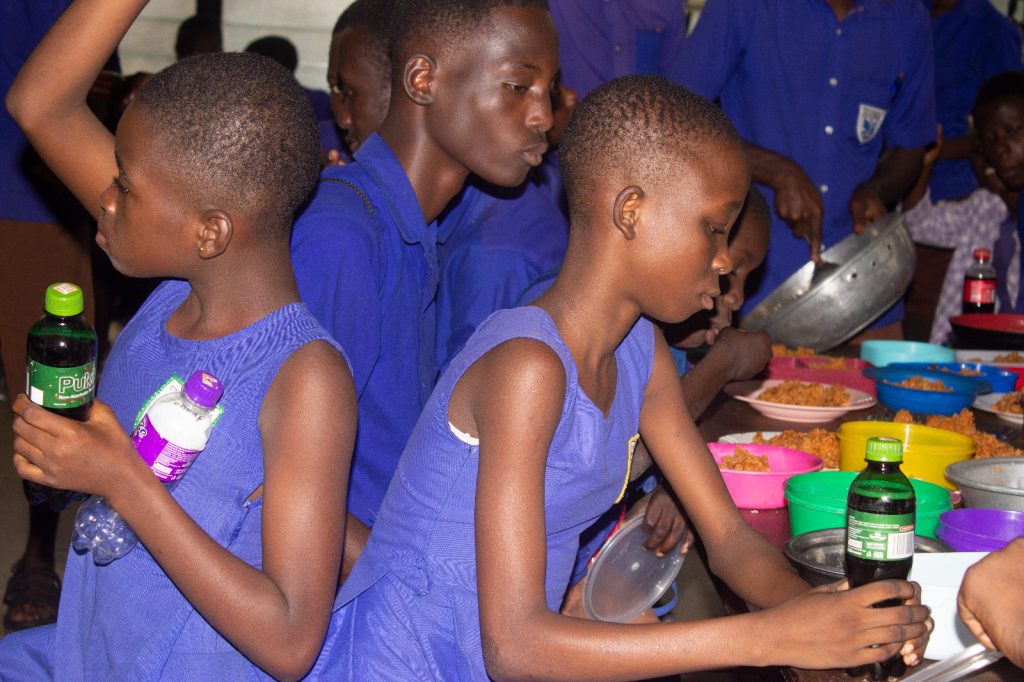 Learners of Tetteh Ocloo State School for the Deaf Fed By OGS Foundation