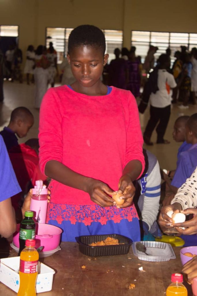 Learners of Tetteh Ocloo State School for the Deaf Fed By OGS Foundation