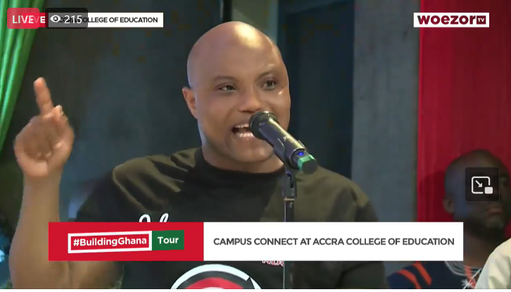 LIVE NOW | #BuildingGhanaTour | Campus Connect Programme [Ayawaso West Wuogon]